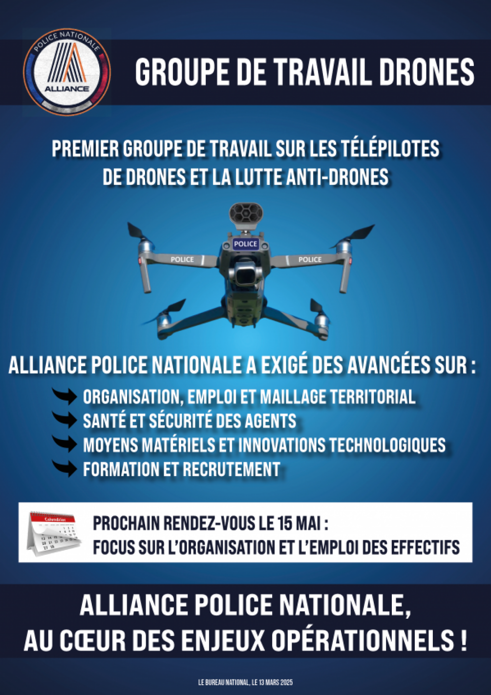 GROUPE DE TRAVAIL DRONES